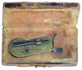 bloodletting, spring lancet , leech engraved, case open.jpg (160251 bytes)