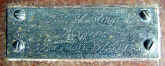 medicine chest, Hastings, plaque.jpg (78234 bytes)