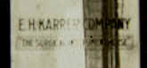 photo, medical supply store, E.H. Karrer, Milwaukee, name on door, 1920.jpg (44042 bytes)
