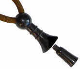 stethoscope_binaural_Knights_with_Wares_bell_and_small_cone_Sir_William_Oslers_stethoscope_detail.jpg (52092 bytes)
