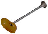 stethoscope, monaural, Hawksley's with ear-shaped earpiece.jpg (59065 bytes)