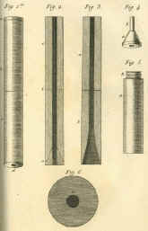 stethoscope, monaural, Laennec, illustration of first model, 1819.jpg (31536 bytes)