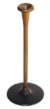 stethoscope, monaural, Todd's, hard rubber.jpg (28925 bytes)