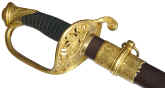 sword, M1850, Alexander Brown Mott, Tiffany, hilt.jpg (112850 bytes)