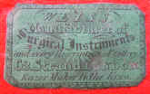 urology, Weiss lithotrite set, case, c. 1835, paper label.jpg (130986 bytes)