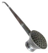 http://antiquescientifica.com/ear_trumpet_antique_dipper_type_hearing_aid_tin.jpg