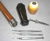 fakes, cane with syringe and Maw scalpels, 2.jpg (55578 bytes)