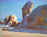 painting, Sargent, Corona del Mar, c. 1935.jpg (92499 bytes)