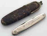 pocket knife, Dr. Seamans, IXL, c. 1885, with case.jpg (82616 bytes)